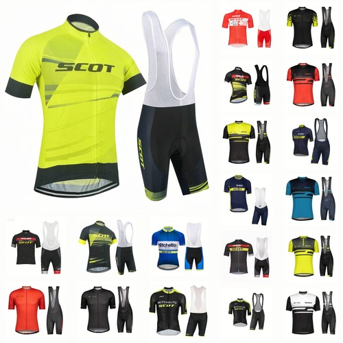 Herren radtrikot set kurzarm - set,