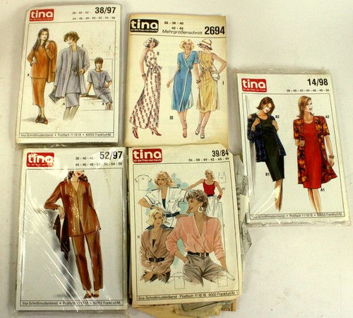 Tina schnittmuster retro - schnittmuster, ovp