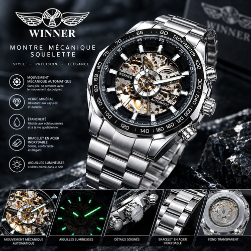 Herrenuhr mechanisch automatik - herrenuhr,