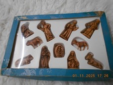 Alte Krippefiguren - Christi Geburt