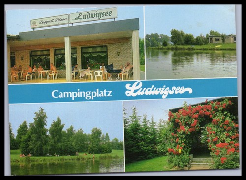 Ansichtskarte campingplatz - ansichtskarte,