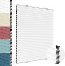 Wabenplissee Plissee ohne Bohren Verdunkelung Klemmfix Thermo Doppelplissee