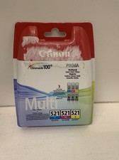 Original Canon CLI521 CMY 2934B010 Multipack MP540 MP550  iP3600 iP4600