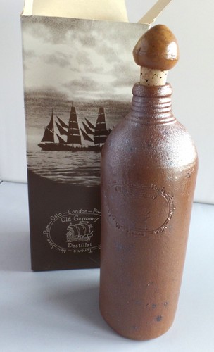 Steingut flasche mit - steingut,