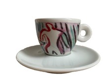 illy Collection 1997 - Il ballo del caffè - Sandro Chia - Espressotasse