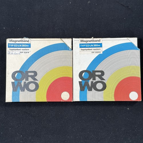 Konvolut orwo magnetband - 2x,