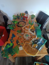 Riesen Playmobil Zoo Tierpark Sammlung Konvolut Tiere  Gehege Pflanzen