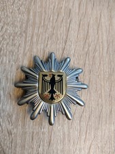 Mützenabzeichen Bundesgrenzschutz BGS Polizeistern