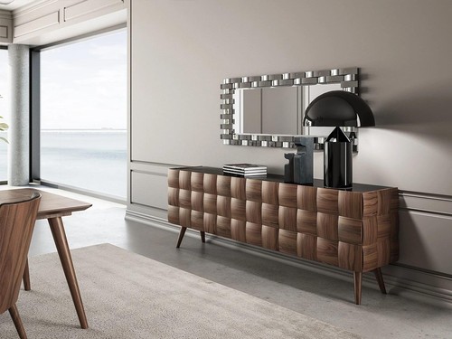 Luxus sideboard mit spiegel - luxus,