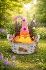 Frühlingsgesteck  Wichtel LED