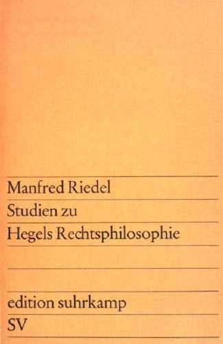 Studien hegels - zu,
