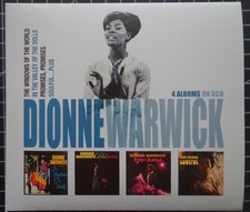 Dionne Warwick: 3 CD Box Set 'The Windows Of The World - 4 Originalalben & Bonus