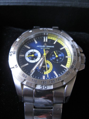 Jacques lemans sportuhr quartz - sportuhr,