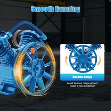 2.2KW V 3 Zylinder Pumpenkopf