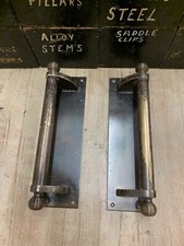 großes Paar Bronze Messing