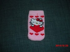 Handy Tasche Hello Kitty Socken  ca 7 x 12 cm