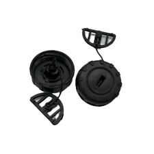 2 Tankdeckel (Öl + Benzin)