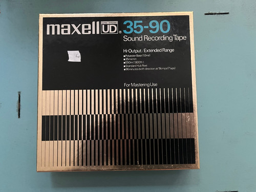 Maxell 90b tonband - ud, 35-90b