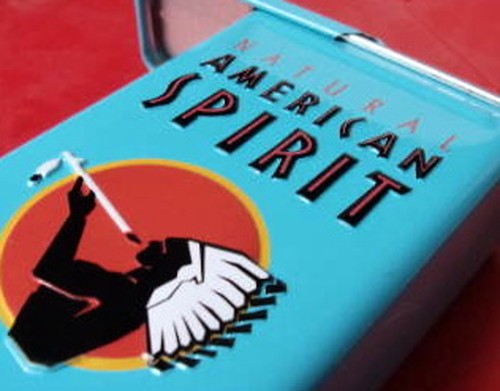 Blaue alte american spirit - blaue,