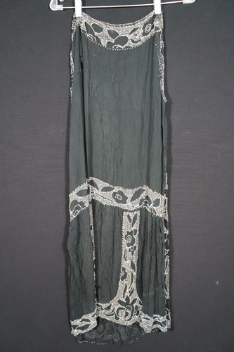Vintage 1920 schwarze seide - vintage,