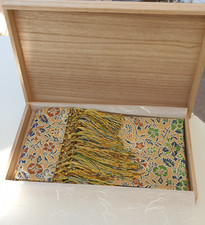 Gold BROKAT Tischläufer TATSUMURA TEXTILE JAPAN Soun-ji Bundai-gire