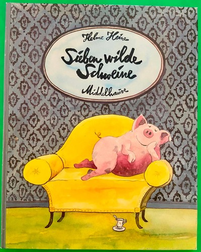 Buch sieben wilde schweine - -,