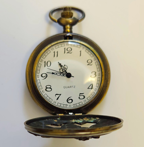 Taschenuhr quarz savonnette - taschenuhr,