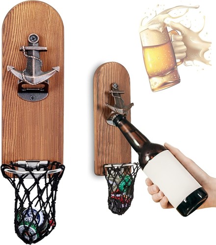 Wandflaschenöffner mit