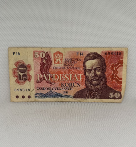 Banknote tschechoslowakei - banknote, /