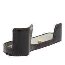 Halbschale Kameratasche OLYMPUS E-M5 Mark III Etui Kunstleder schwarz CC1831a