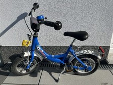 Puky Kinderfahrrad 12 Zoll Blau mit Fußballmotiv