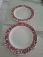 2x VINTAGE SPEISETELLER HOTEL