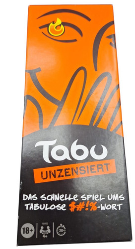 Tabu unzensiert partyspiel - tabu,