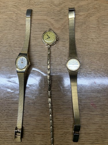 Alte damenuhr armbanduhr - 3,