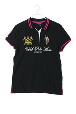 U.S. POLO ASSN. Polo-Shirt Logo Print XL schwarz