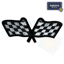 Rennflagge Patch - Rennen