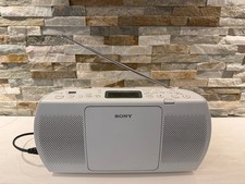 SONY "ZS-PE40CP" CD/CD-R-Player Radio UKW/MW MP3 USB Weiß Netz-& Batteriebetrieb