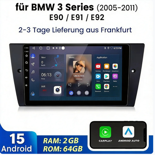 Carplay autoradio android - 9",