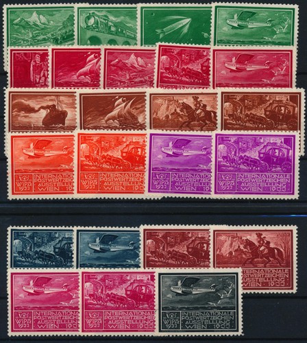 österreich 1933 24stk wipa - 1933,