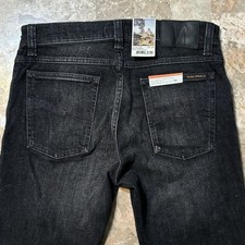 Nudie Jeans Mens 30x32 Black