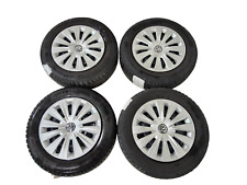 Original VW Golf 7 8 Stahl Winter Felgen 195 65 15 Continental Winterräder