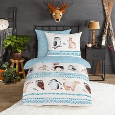 Flanell Bettwäsche Hirsche