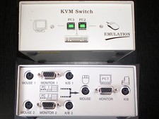 KVM Switch Umschalter,Monitor Maus,Keyboard usw....