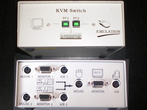 Kvm switch umschalter monitor - kvm,