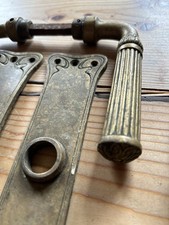 1 v 2 Jugendstil Türdrücker