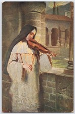 Vintage Hermann Kaulbach Nun