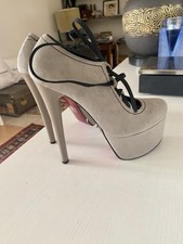 Designer Paris grau Heels rote