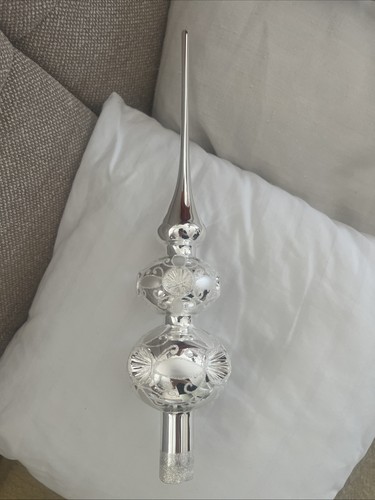 Lauscha glas christbaumspitze - lauscha,