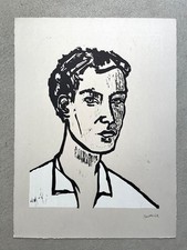 * Stephan Balkenhol * Kopf * 2004 * Holzdruck * sign