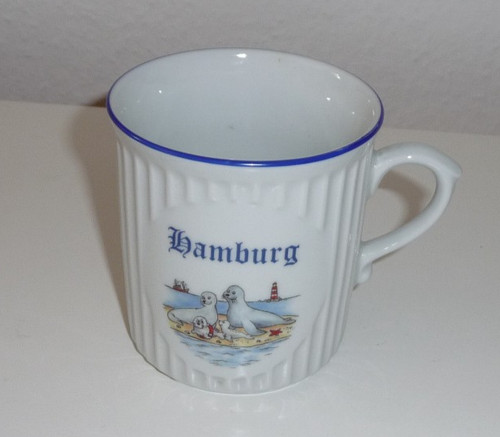 Porzellan tasse hamburg - porzellan,
